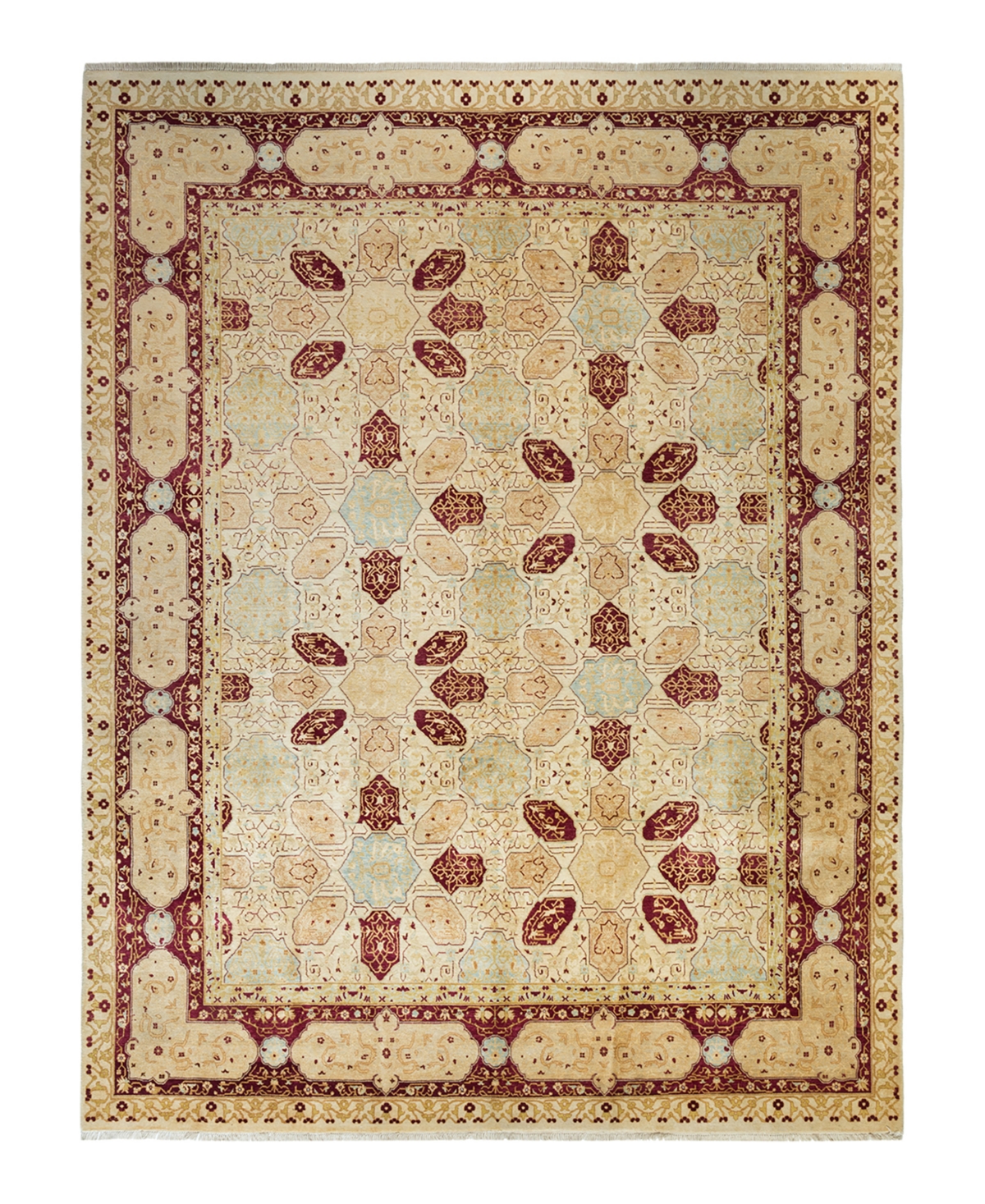 Closeout! Adorn Hand Woven Rugs Mogul M1181 8'3in x 10'2in Area Rug - Ivory