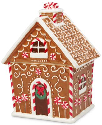 Martha Stewart Collection - Gingerbread House Cookie Jar