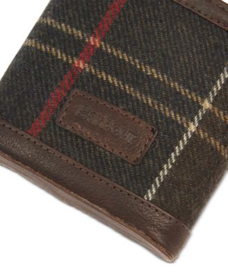 barbour tartan hip flask and cups