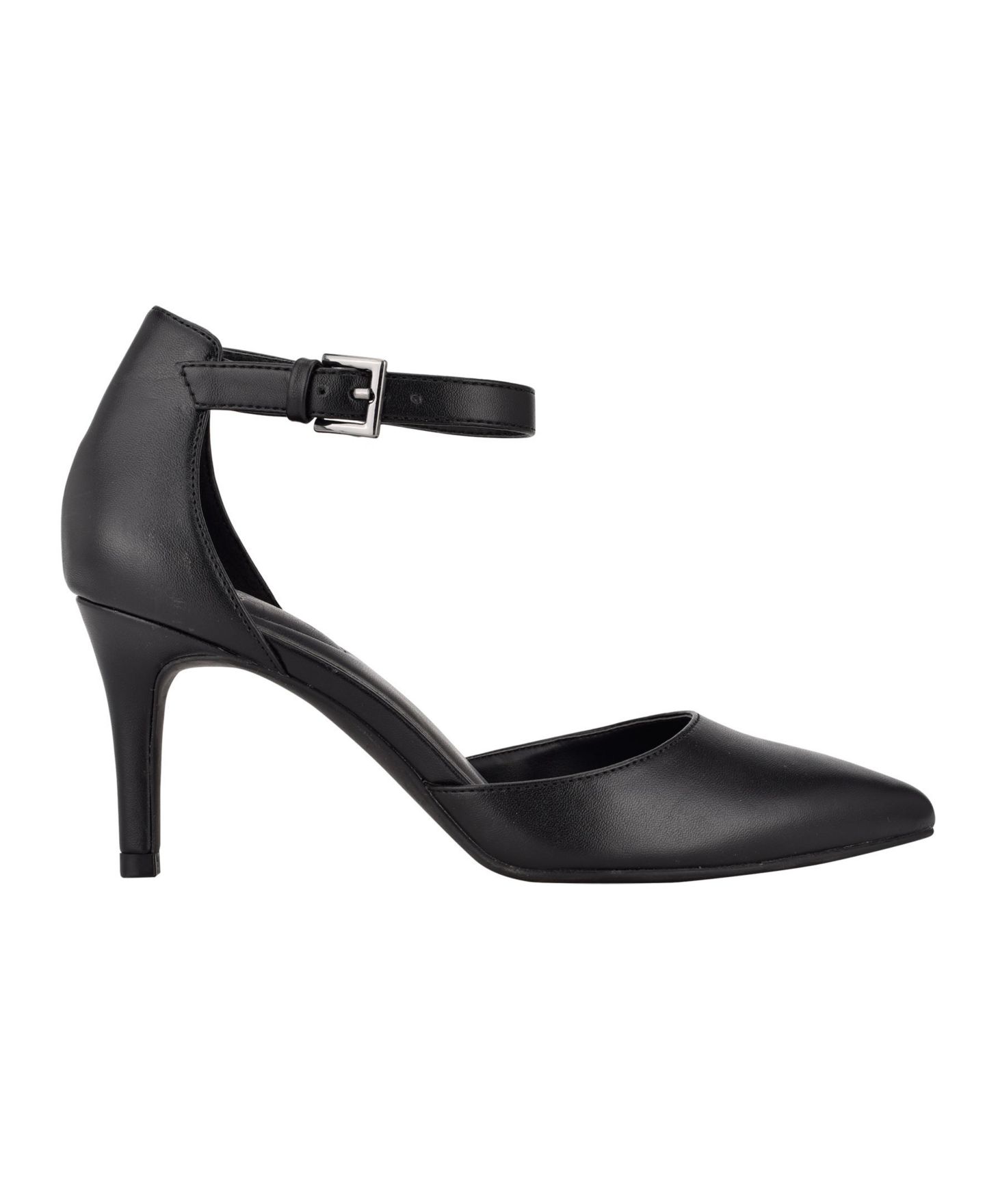 Женские туфли Bandolino Ginata D'Orsay Ankle Strap Pointed Toe Pumps, цвет: Чёрный — фото 2