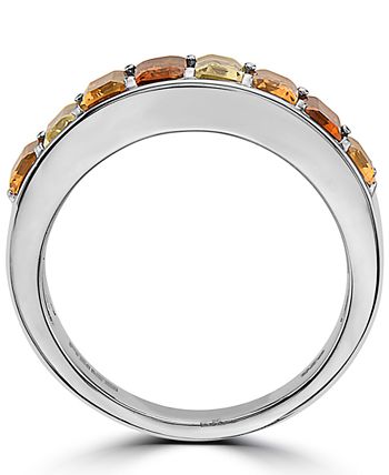 EFFY Collection - Citrine (1-5/8 ct. t.w.) & Lemon Quartz (1/4 ct. t.w.) Band in Sterling Silver
