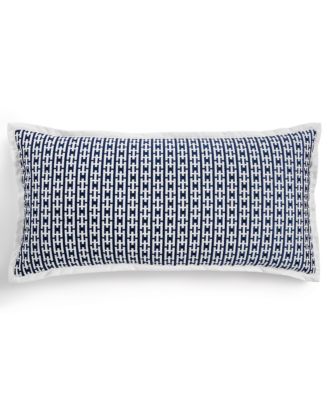 Hotel Collection - Chainlinks 14x28 Decorative Pillow, Created for Macy's