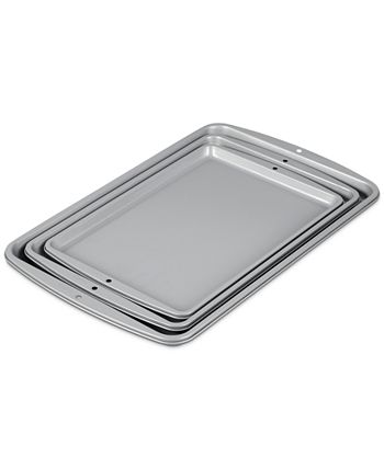 Wilton Recipe Right Nonstick Cookie Sheets, Set of 3 - Macy's