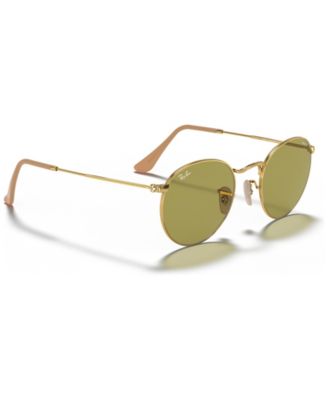 Ray-Ban Unisex Round Washed Evolve Sunglasses, Photochromic RB3447
