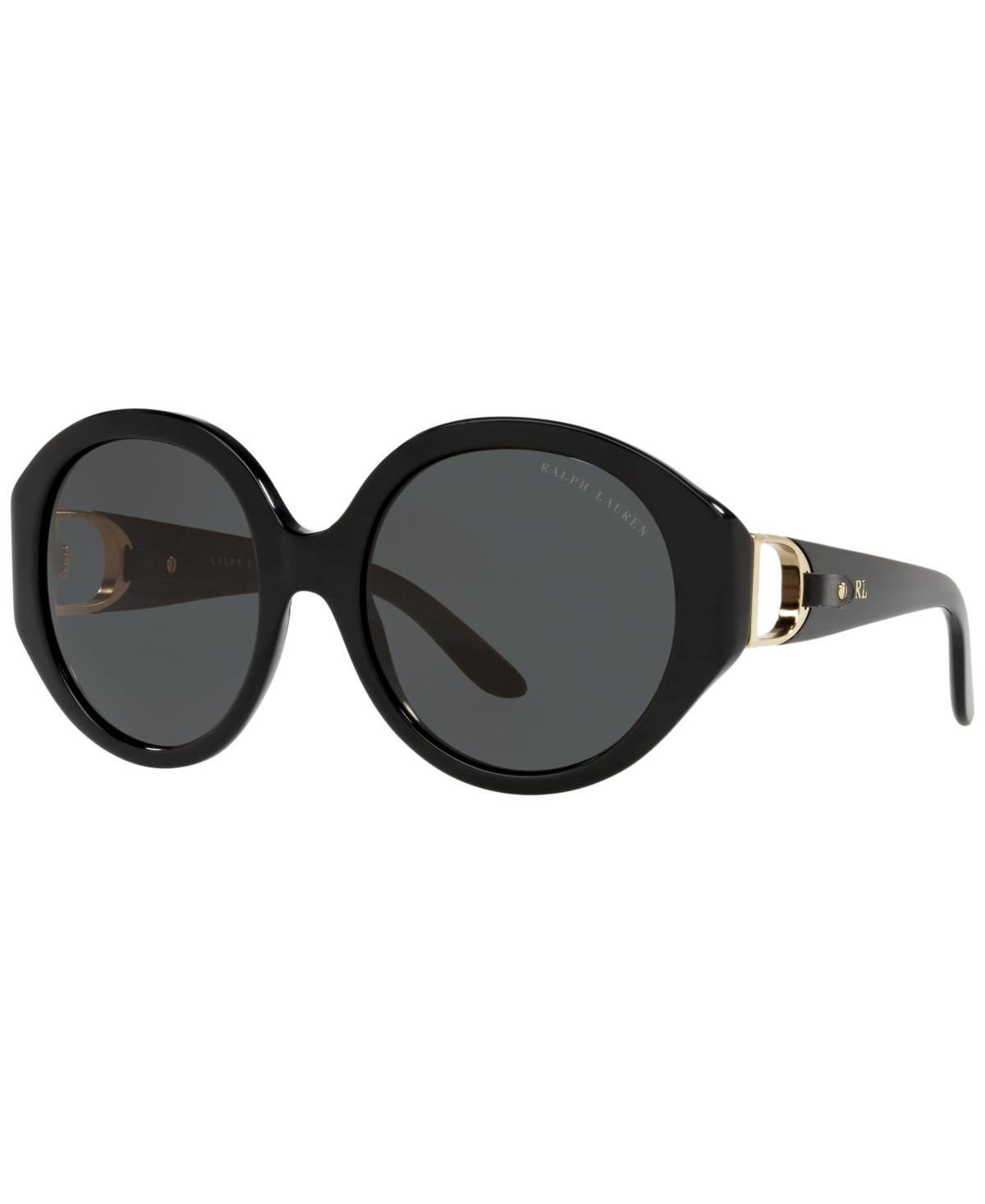 Ralph Lauren Women's Sunglasses, Rl8188q 56 In Shiny Black