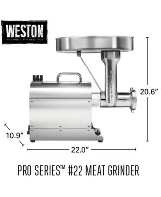 Pro Series 22 Meat Grinder with Sausage Stuffer Kit