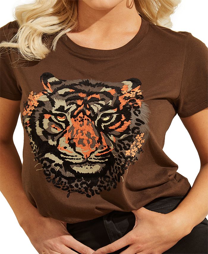 guess tiger shirt