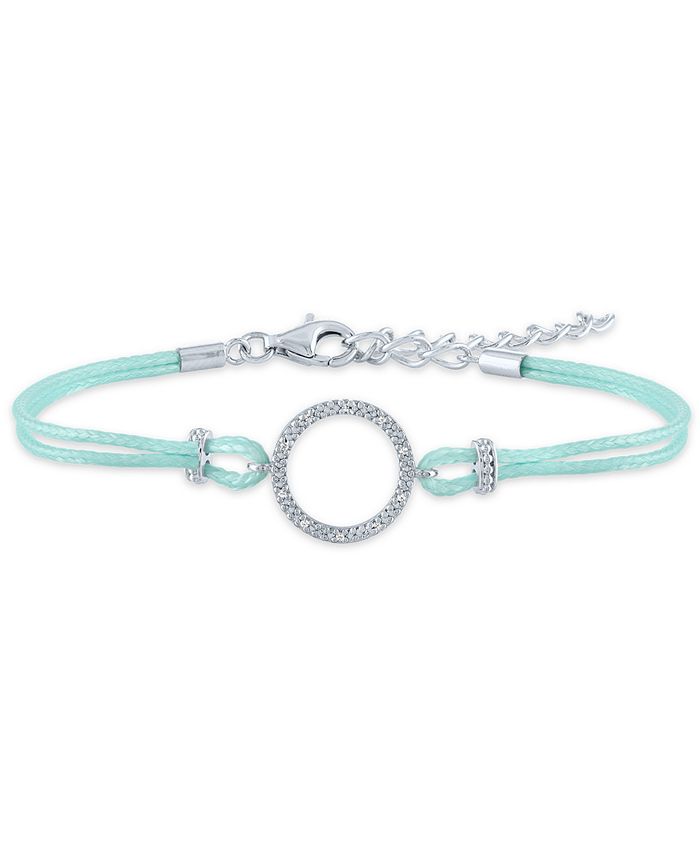 Aquamarine bracelet macys hot sale