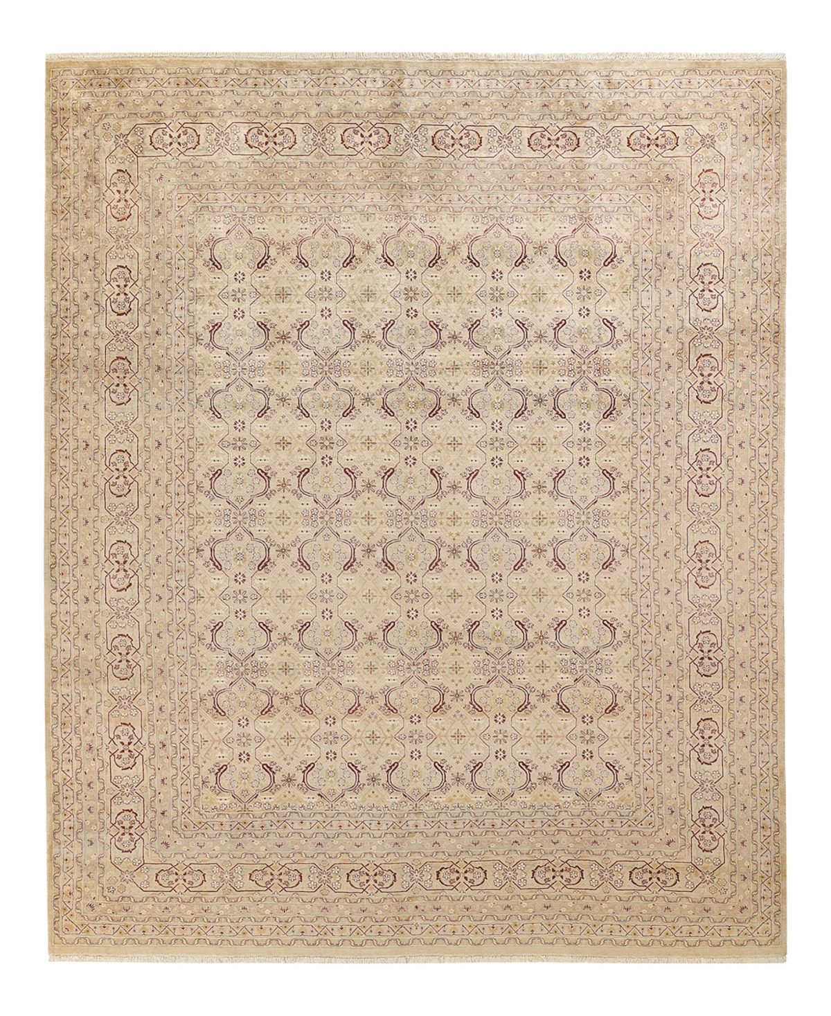 Closeout! Adorn Hand Woven Rugs Mogul M1426 8'1in x 10' Area Rug - Ivory