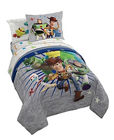 Toy Story All The Toys Full Bed Set, 5 Pieces