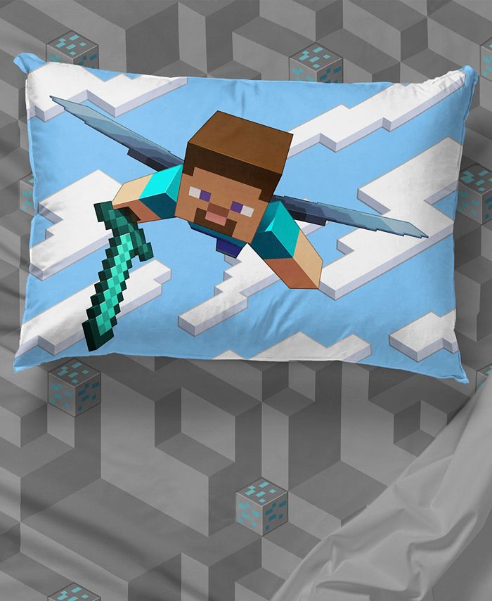 Minecraft Daytime Queen Bed Set, 7 Pieces Macy's