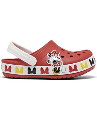 Crocs Toddler Girls Classic Minnie Mouse Clog Sandals from Finish Line