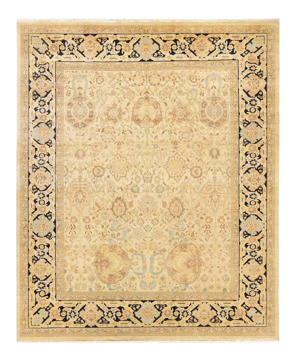 Closeout! Adorn Hand Woven Rugs Mogul M1437 8'2in x 10'1in Area Rug - Ivory
