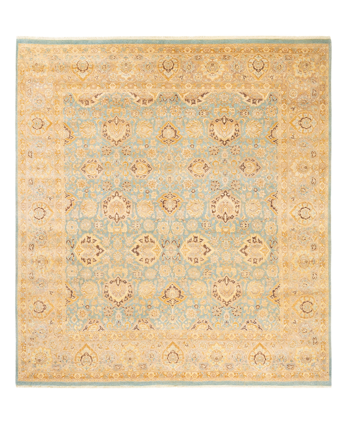 Closeout! Adorn Hand Woven Rugs Mogul M1598 8'3in x 9'3in Area Rug - Mist