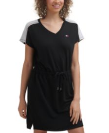 Women's Colorblocked T-Shirt Dress