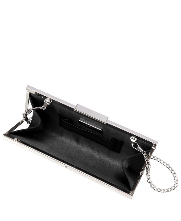 Nina Women's Crystal Frame Clutch & Reviews - Handbags & Accessories ...