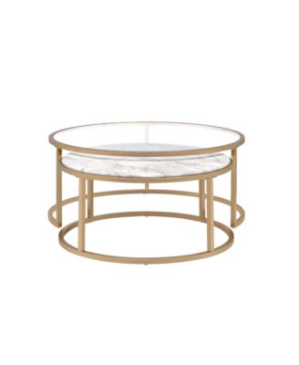 Shanish 2-Piece Nesting Table Set