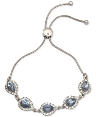 Charter Club - Crystal & Stone Slider Bracelet