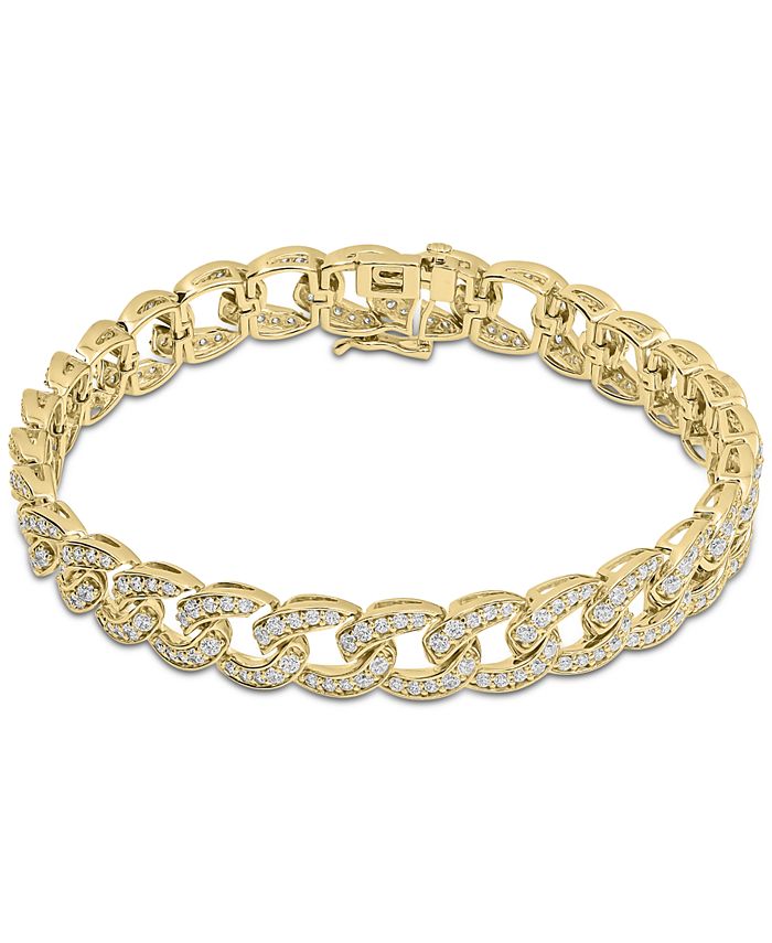 Macys mens sale diamond bracelet