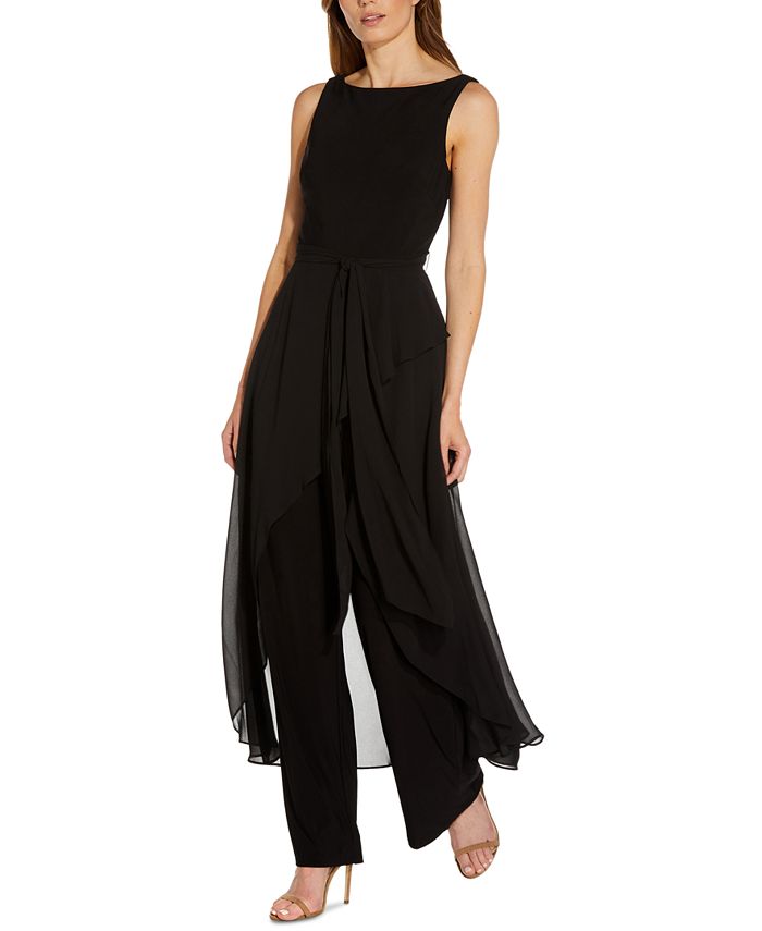 Adrianna Papell Skirted Jumpsuit - Macy's