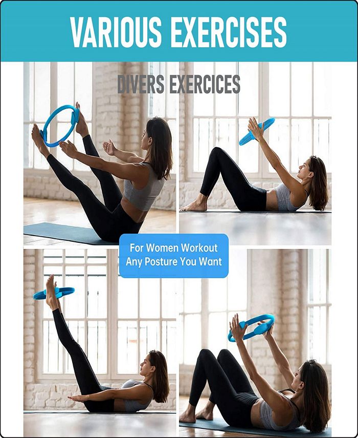 TRAKK Pilates Ring and Ball Set, 5 Pieces - Macy's