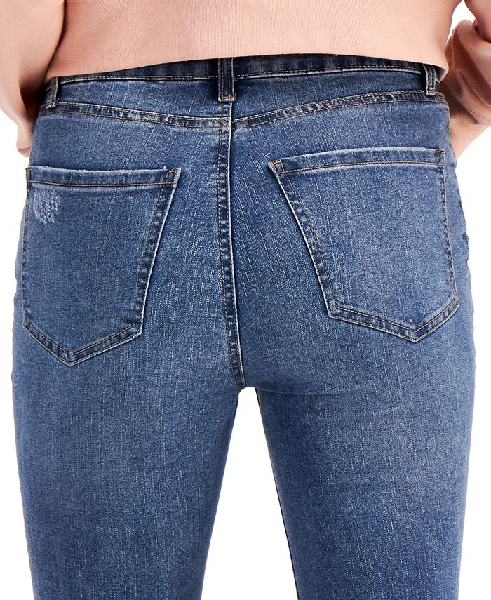 Tinseltown Juniors' High Rise Flare Jeans & Reviews Jeans Women