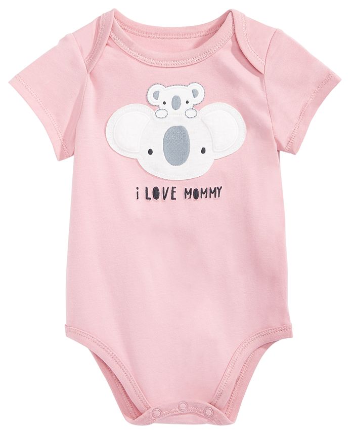 First Impressions Baby Girls Koala Bodysuit, Created for Macy's Macy's