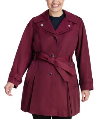 london fog burgundy coat