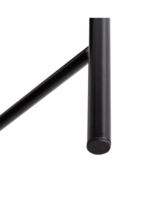 Round Side Table with T-Pattern Base