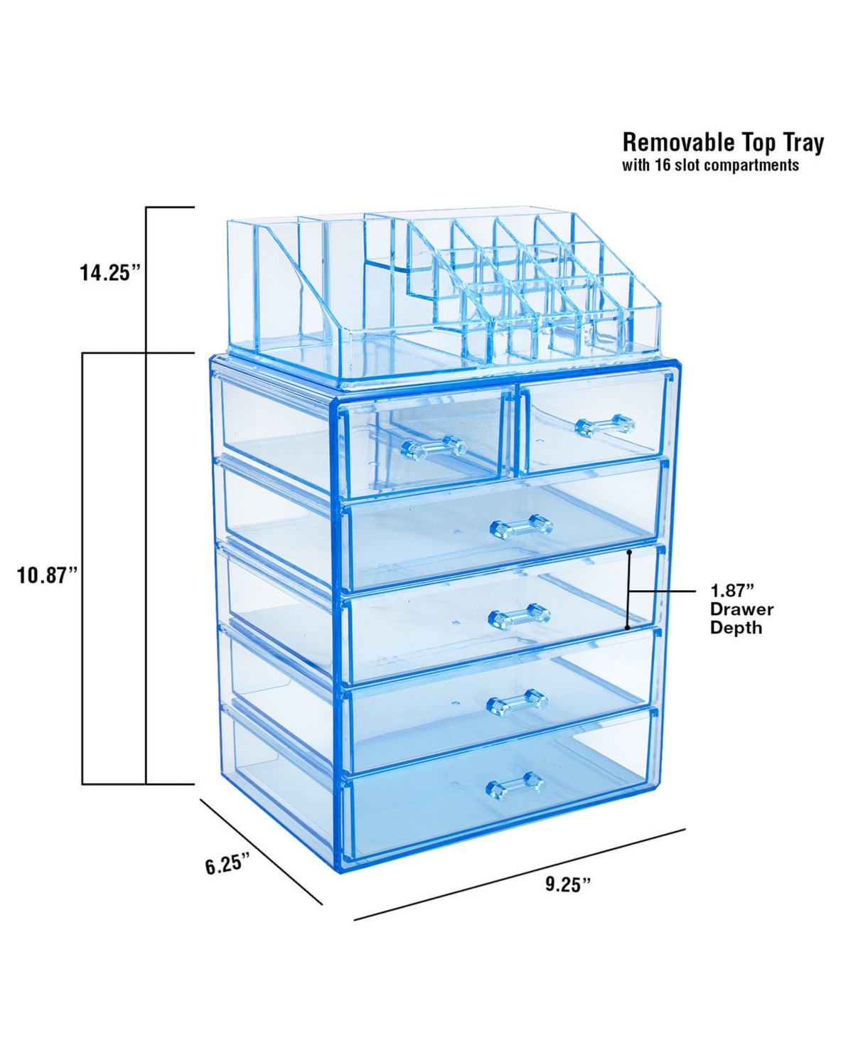 Sorbus Makeup Storage Case