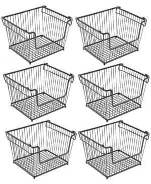 Sorbus Stackable Storage Organizers Pack of 6