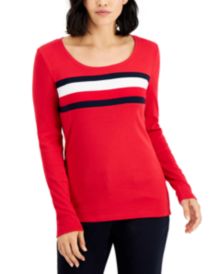 Cotton Striped Long-Sleeve T-Shirt