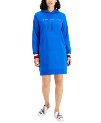 hooded dress tommy hilfiger