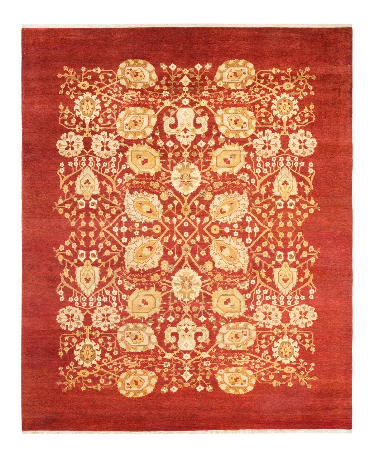 Closeout! Adorn Hand Woven Rugs Eclectic M1749 8'2in x 10' Area Rug - Red