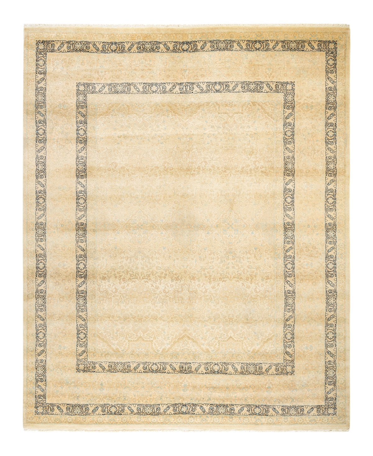 Closeout! Adorn Hand Woven Rugs Mogul M1462 8'2in x 10'3in Area Rug - Ivory