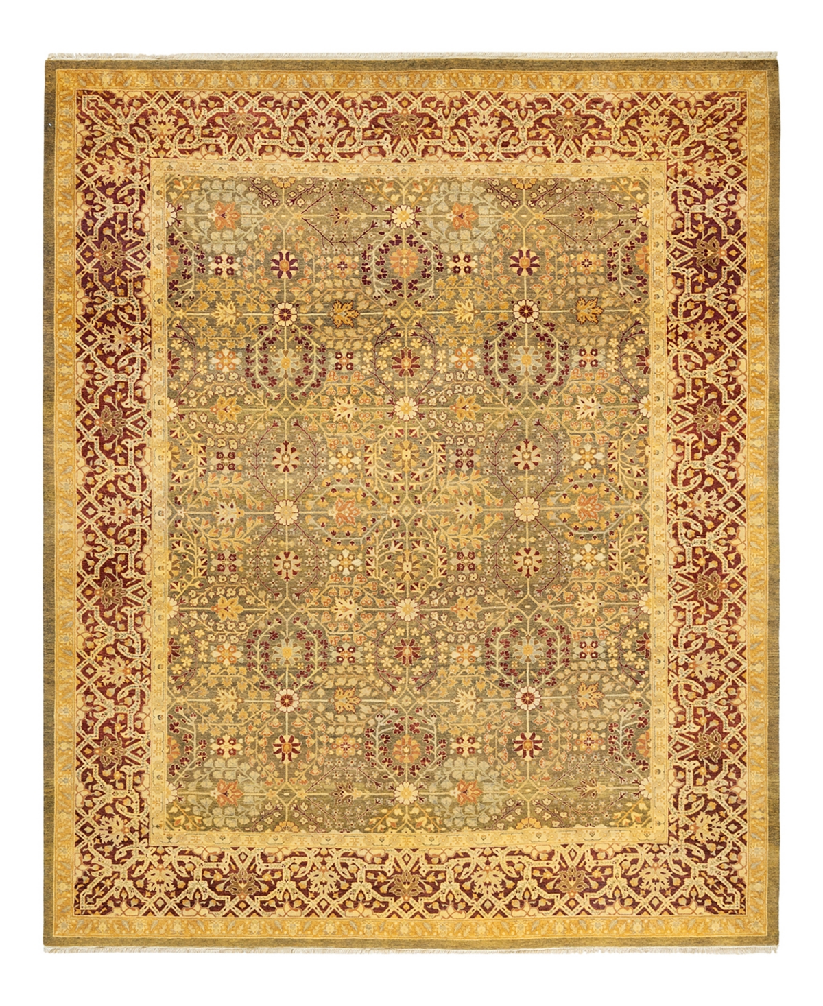 Adorn Hand Woven Rugs Mogul M1449 8'3in x 9'10in Area Rug - Tan