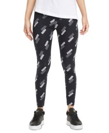 women's Logo-Print High-Waist Leggings