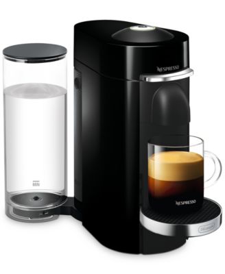 Vertuo Plus Deluxe Coffee and Espresso Machine by De'Longhi in Black