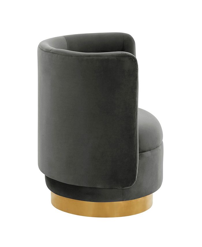 TOV Furniture Remy Swivel Chair & Reviews Furniture Macy's