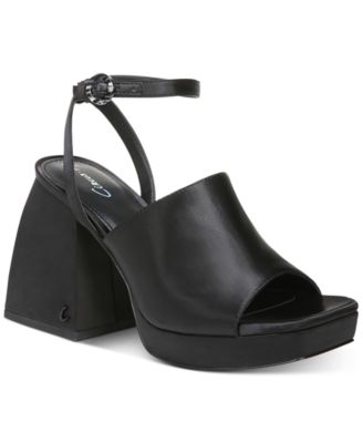 sam edelman black platform sandals