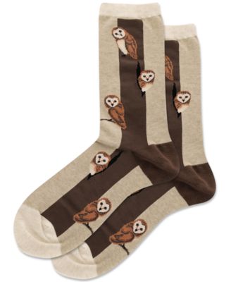 Hot Sox - Owl Crew Socks