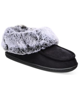 macy's fuzzy slippers