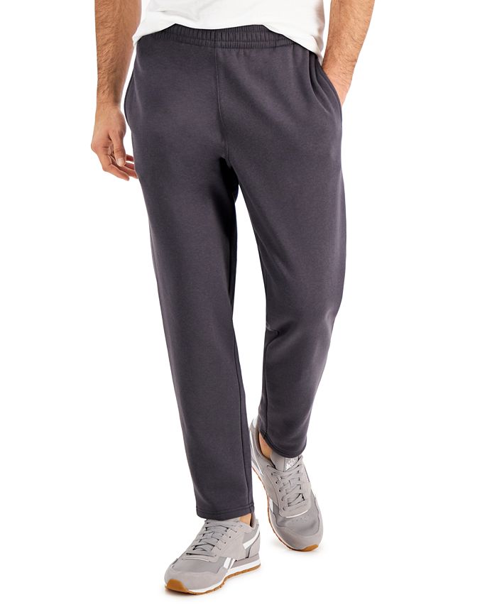 ID Ideology Men's Solid Fleece Pants, Created for Macy's & Reviews ...