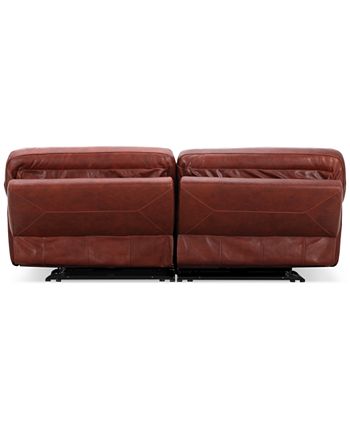 Furniture - Thaniel 2-Pc. Leather Sofa with 2 Power Recliners