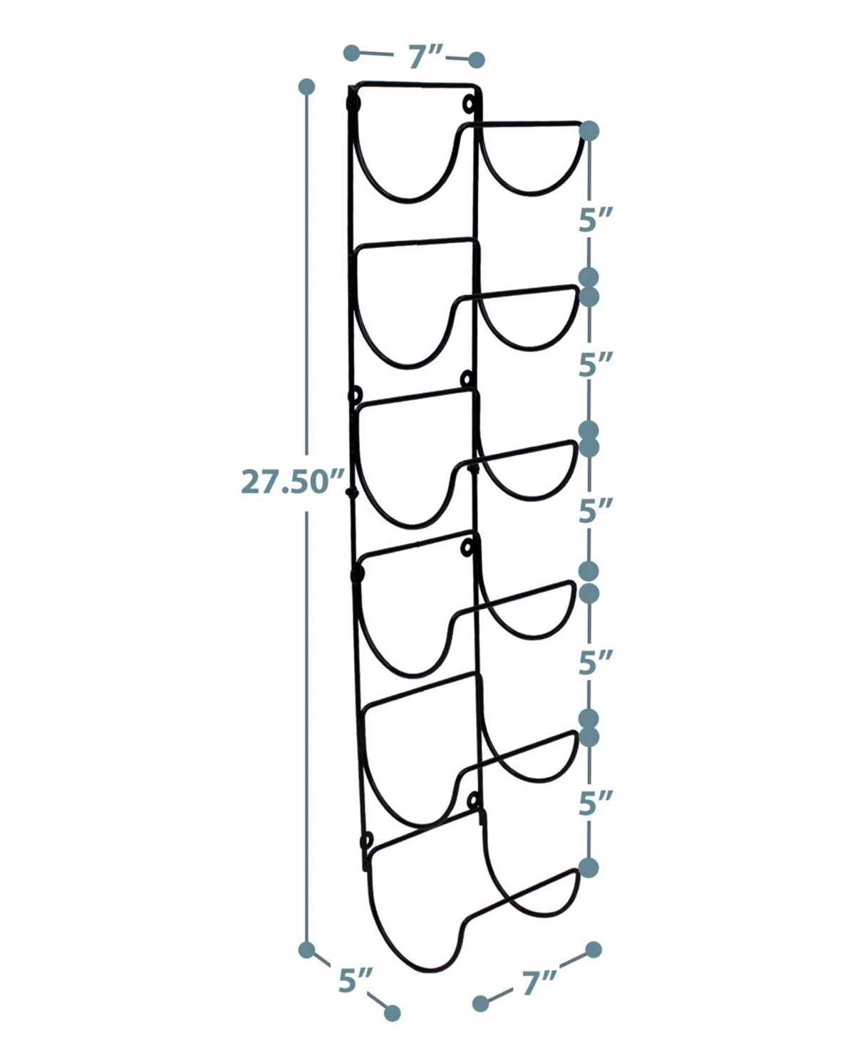 Sorbus 6-Level Bathroom Towel Rack Holder and Organizer