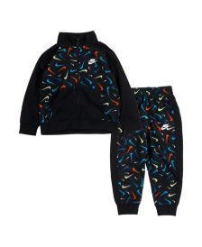 Little Boys Printed Tracksuit, 2 Piece Set