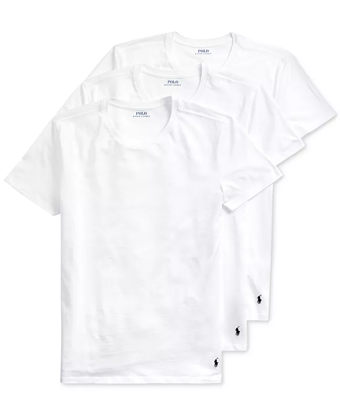 Men's 3-Pack Tall Crewneck Undershirts - thumbnail 3