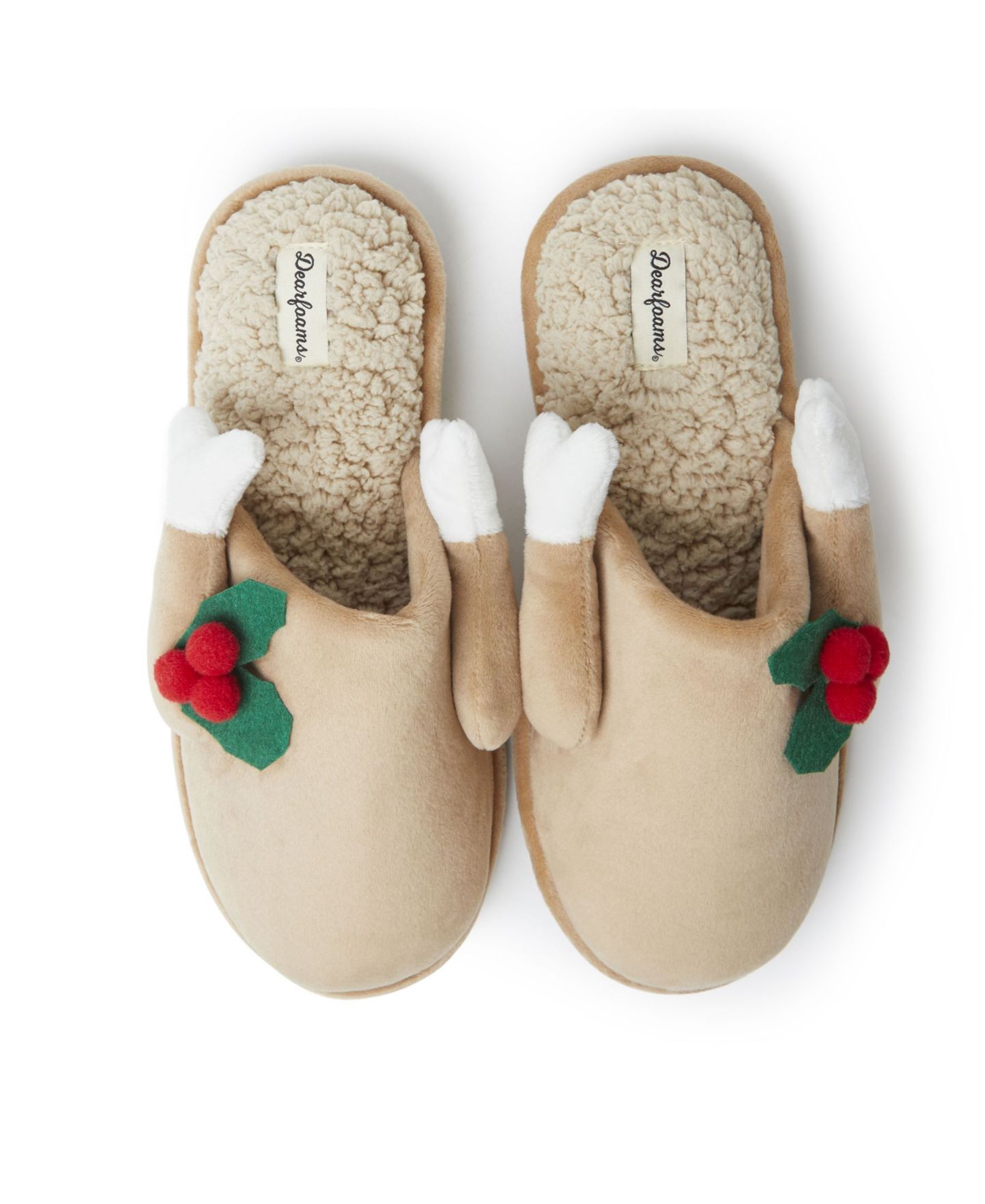 Мужские тапочки Dearfoams Carson Holiday Thanksgiving Turkey Scuff Slipper, цвет: Виски — фото 12