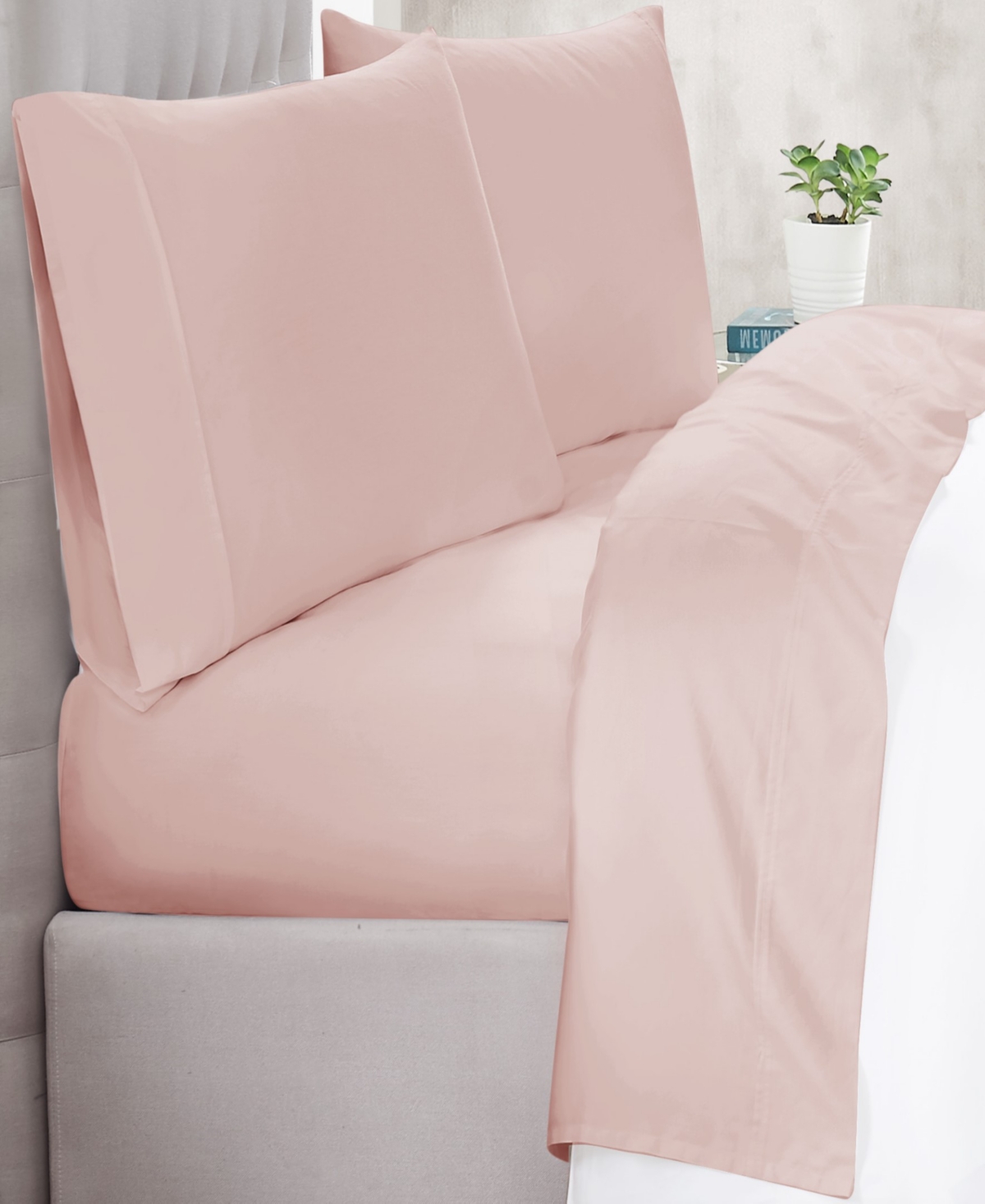 Christian Siriano New York 300 Thread Count Cotton Sateen 3-Pc. Sheet Set