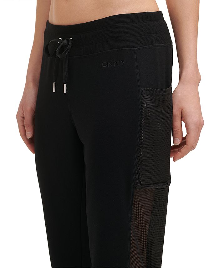 DKNY Women's MeshInset Jogger Pants Macy's